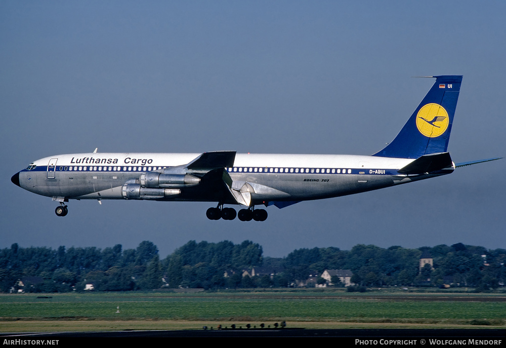 Aircraft Photo of D-ABUI | Boeing 707-330C | Lufthansa Cargo | AirHistory.net #599753