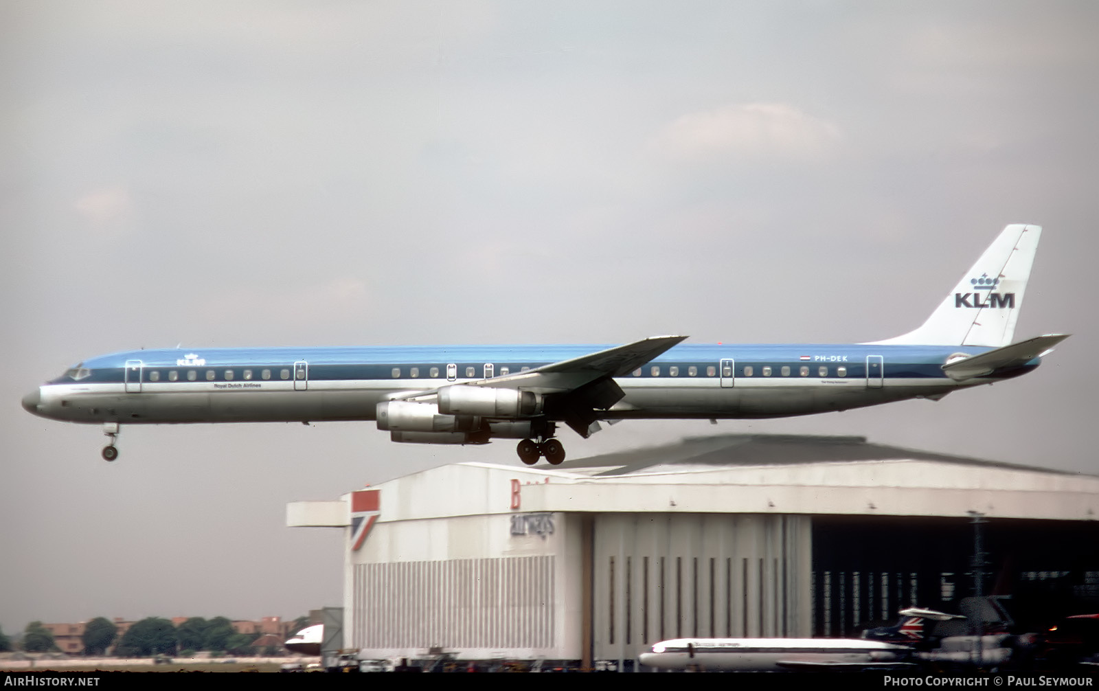 Aircraft Photo of PH-DEK | McDonnell Douglas DC-8-63 | KLM - Royal Dutch Airlines | AirHistory.net #599756