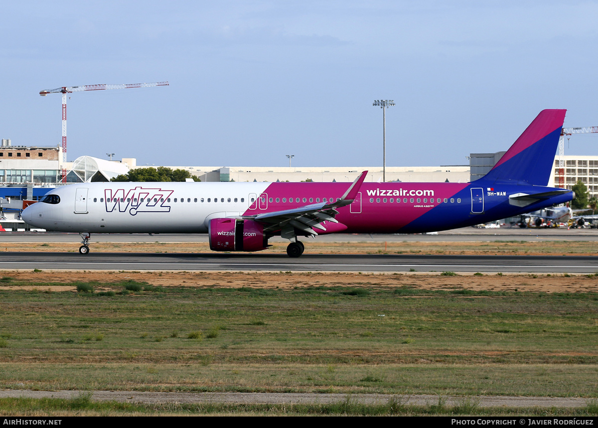 Aircraft Photo of 9H-WAW | Airbus A321-271N | Wizz Air | AirHistory.net #599757