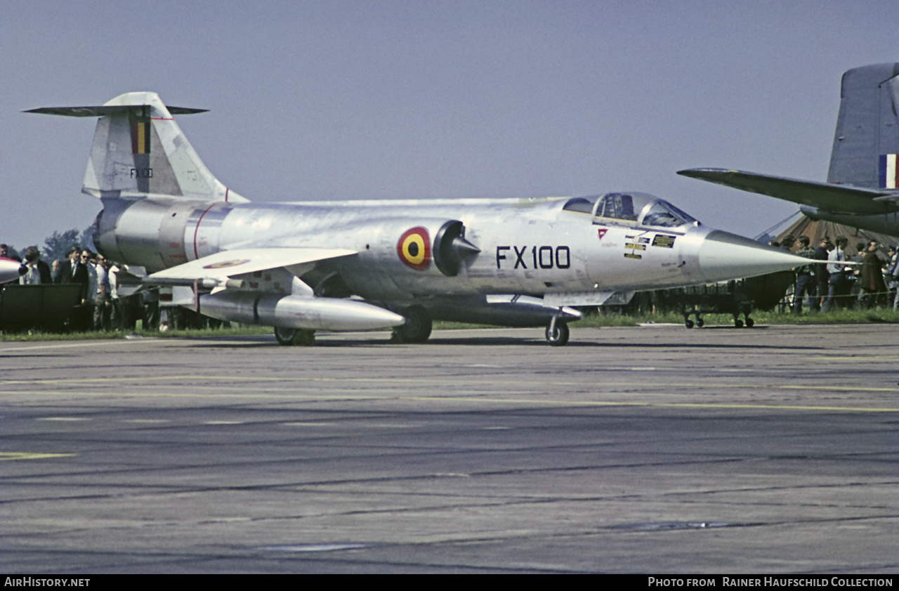 Aircraft Photo of FX100 | Lockheed F-104G Starfighter | Belgium - Air Force | AirHistory.net #599761