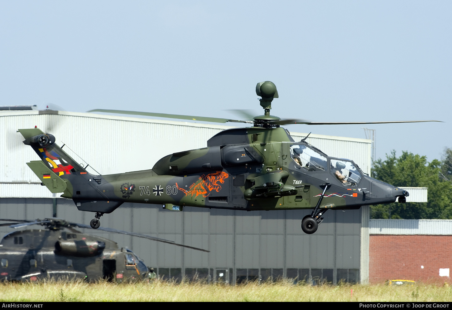 Aircraft Photo of 7460 | Eurocopter EC-665 Tiger UHT | Germany - Army | AirHistory.net #599767