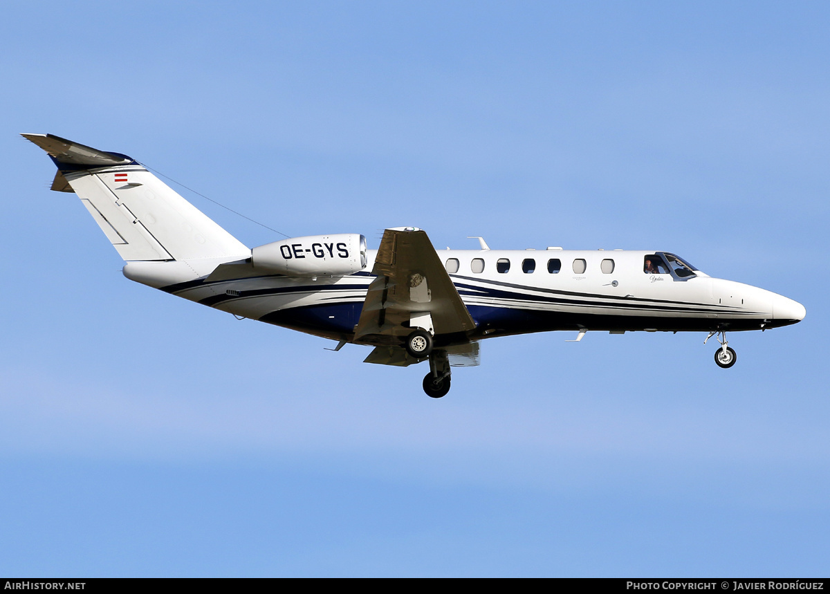 Aircraft Photo of OE-GYS | Cessna 525B CitationJet CJ3+ | AirHistory.net #599799