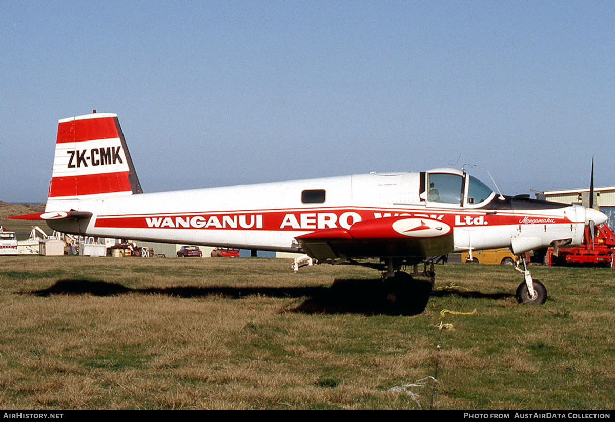 Aircraft Photo of ZK-CMK | Fletcher FU-24-950M | Wanganui Aero Work Ltd. | AirHistory.net #599841