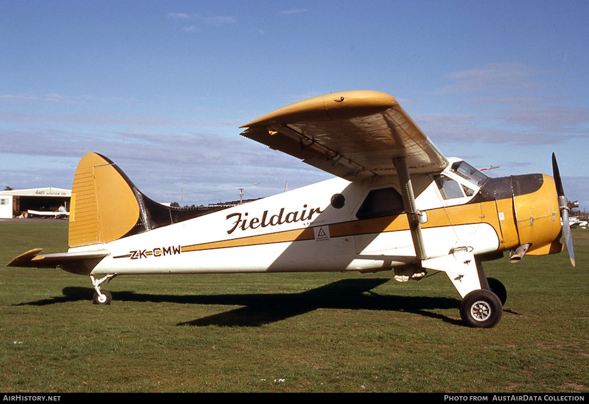 Aircraft Photo of ZK-CMW | De Havilland Canada DHC-2 Beaver Mk1 | Fieldair | AirHistory.net #599849