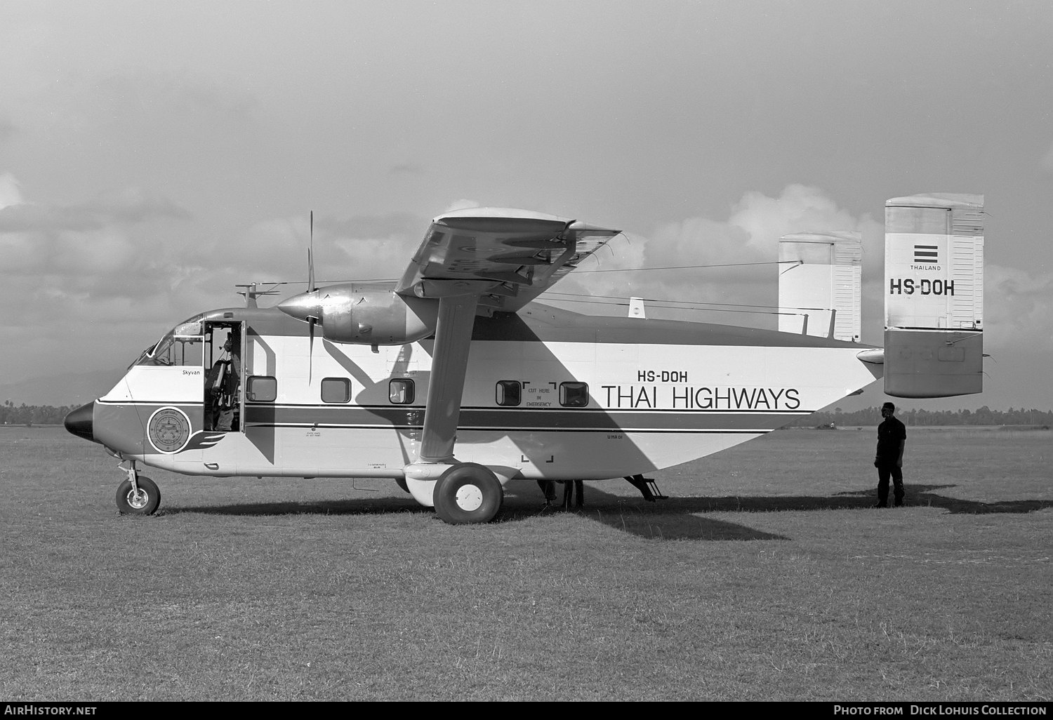 Aircraft Photo of HS-DOH | Short SC.7 Skyvan 3-100 | Thai Highways | AirHistory.net #599868