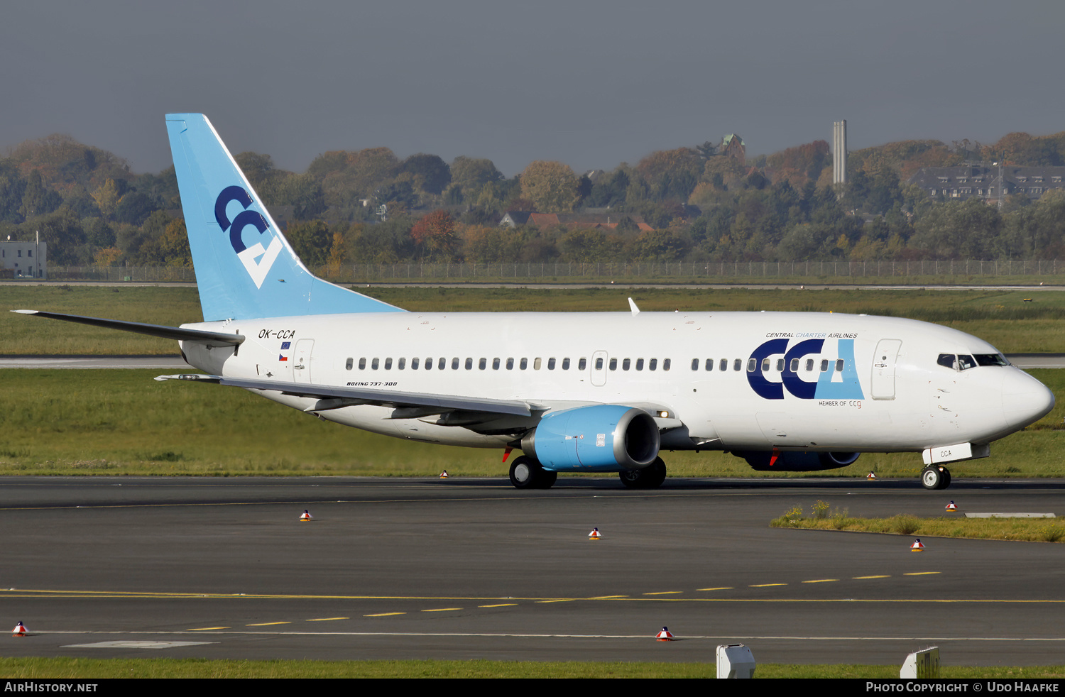 Aircraft Photo of OK-CCA | Boeing 737-31S | CCA - Central Charter Airlines | AirHistory.net #599877