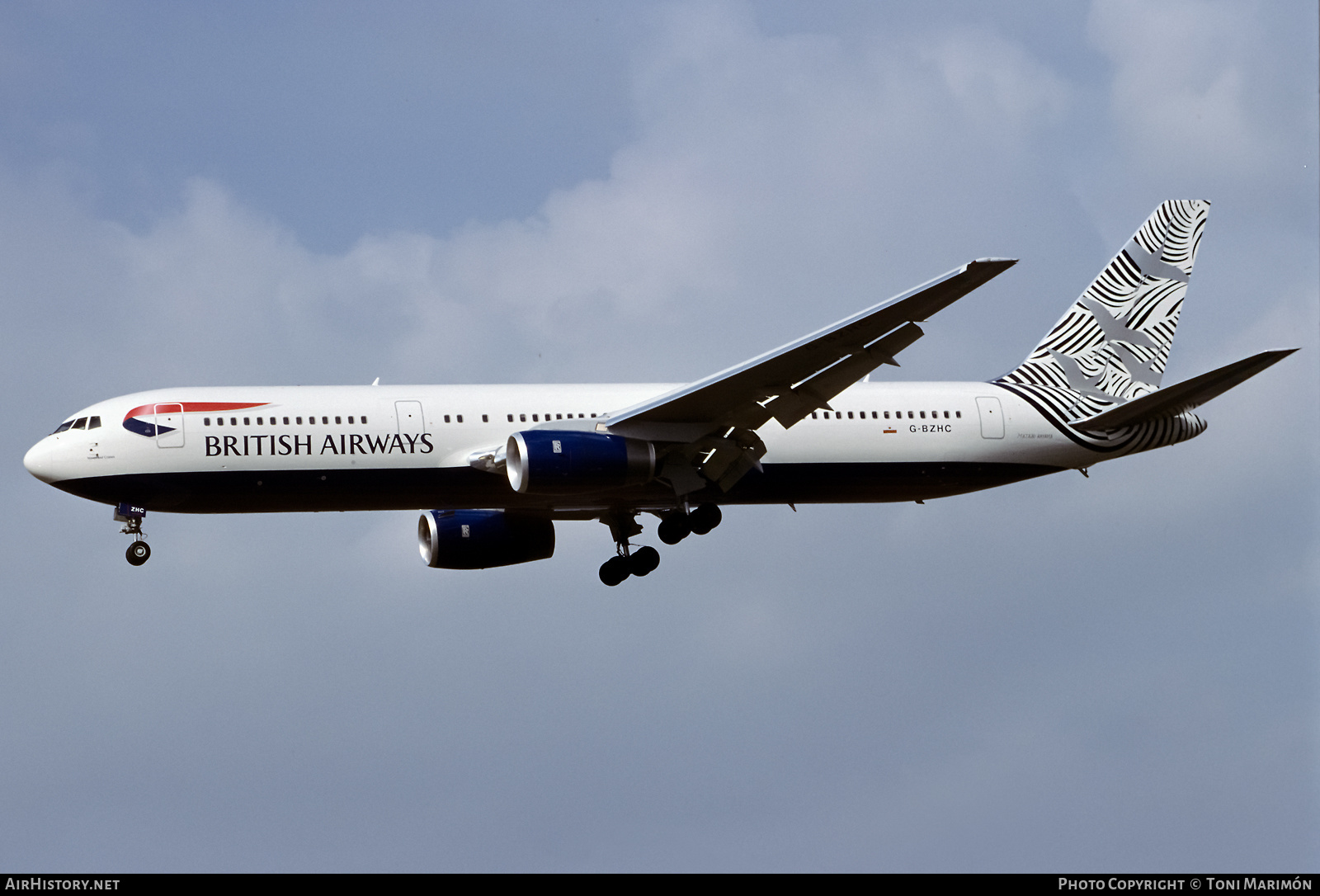 Aircraft Photo of G-BZHC | Boeing 767-336/ER | British Airways | AirHistory.net #599882