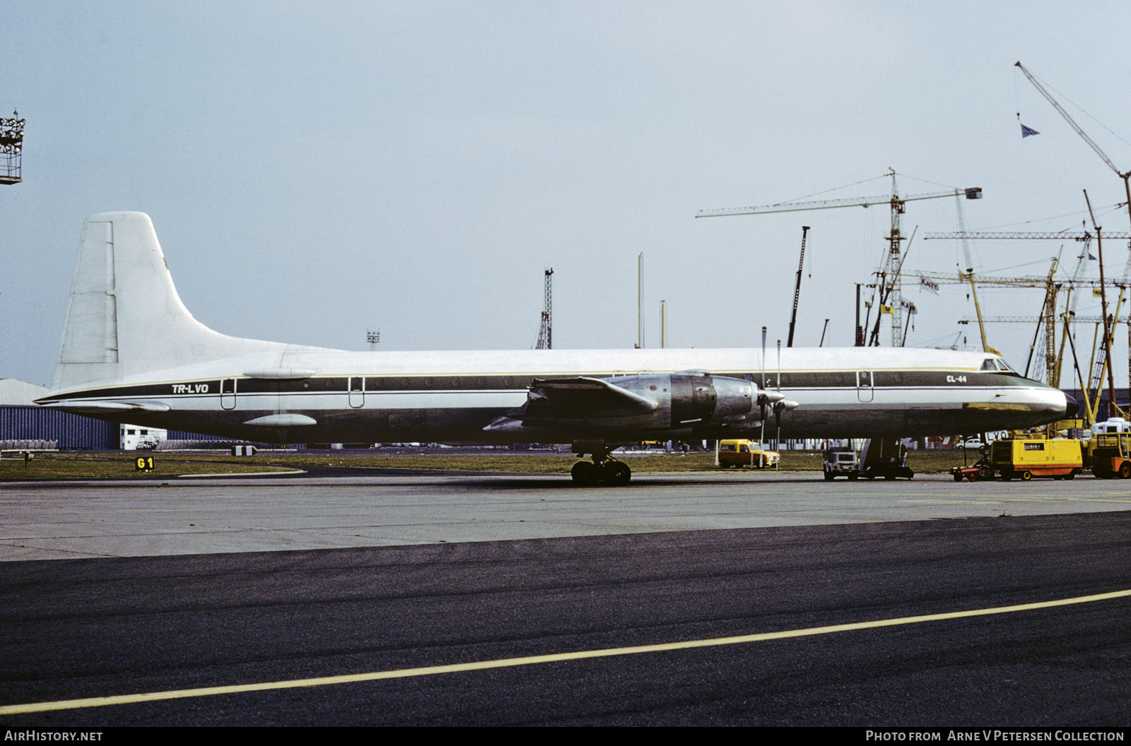 Aircraft Photo of TR-LVO | Canadair CL-44D4-2 | Air Gabon Cargo | AirHistory.net #599892