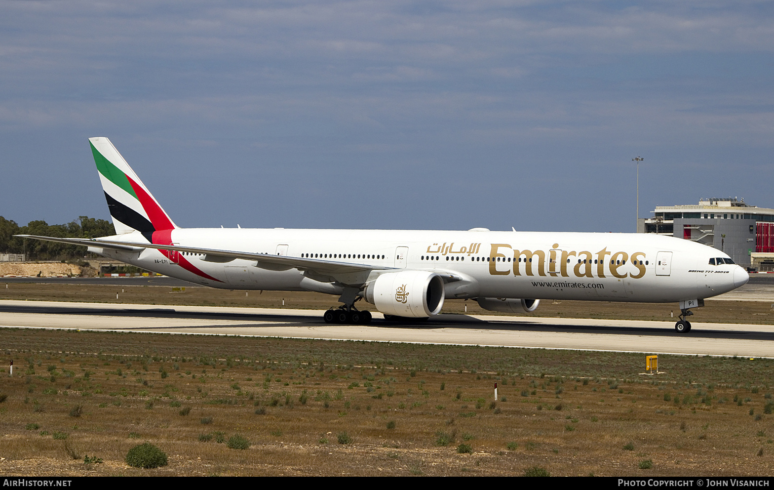 Aircraft Photo of A6-EPI | Boeing 777-31H/ER | Emirates | AirHistory.net #599896