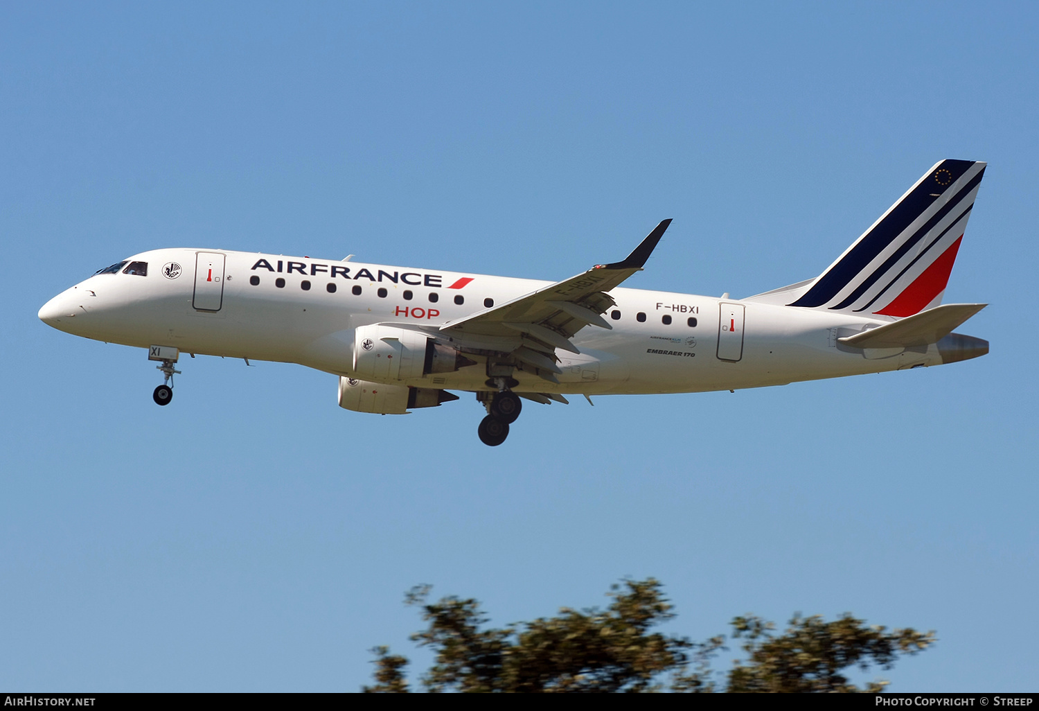 Aircraft Photo of F-HBXI | Embraer 170STD (ERJ-170-100STD) | Air France | AirHistory.net #599905