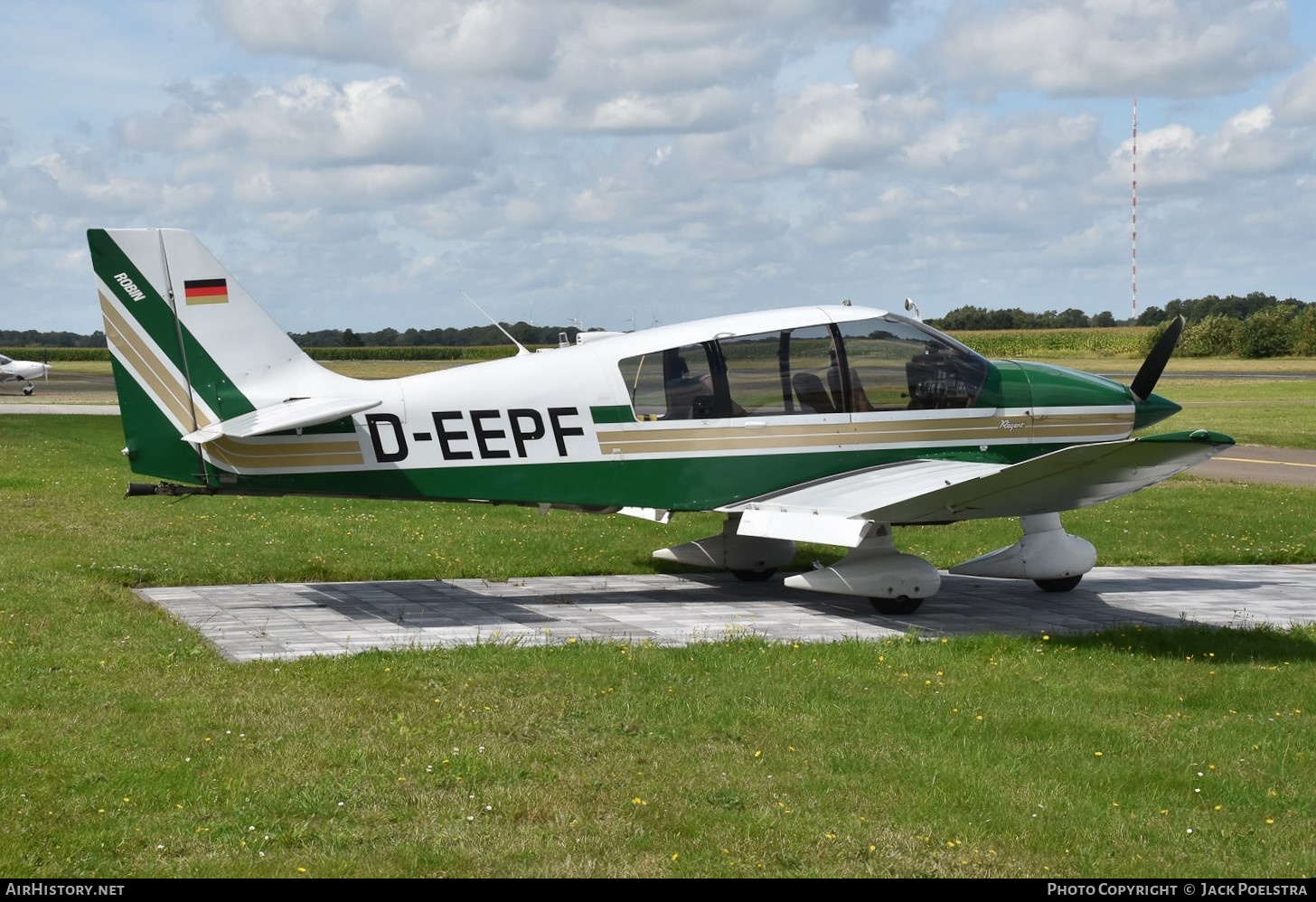 Aircraft Photo of D-EEPF | Robin DR-400-180S Régent | AirHistory.net #599911