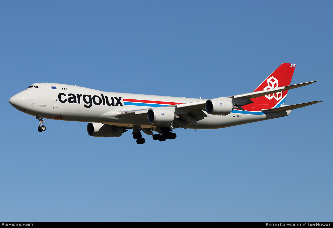 Aircraft Photo of LX-VCM | Boeing 747-8R7F/SCD | Cargolux | AirHistory.net #599918
