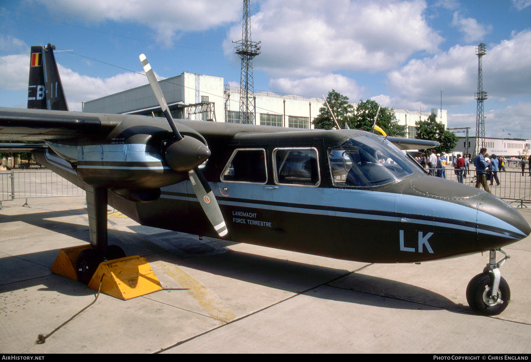 Aircraft Photo of B-11 | Britten-Norman BN-2B-21 Islander | Belgium - Army | AirHistory.net #599930