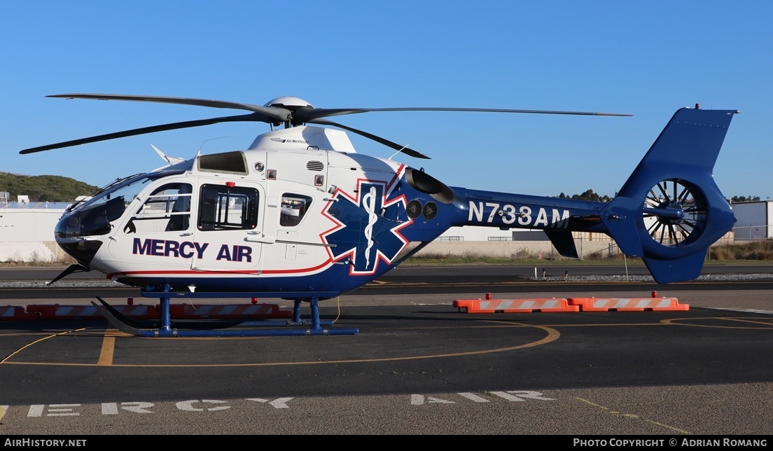Aircraft Photo of N738AM | Eurocopter EC-135P-2+ | Mercy Air | AirHistory.net #599933