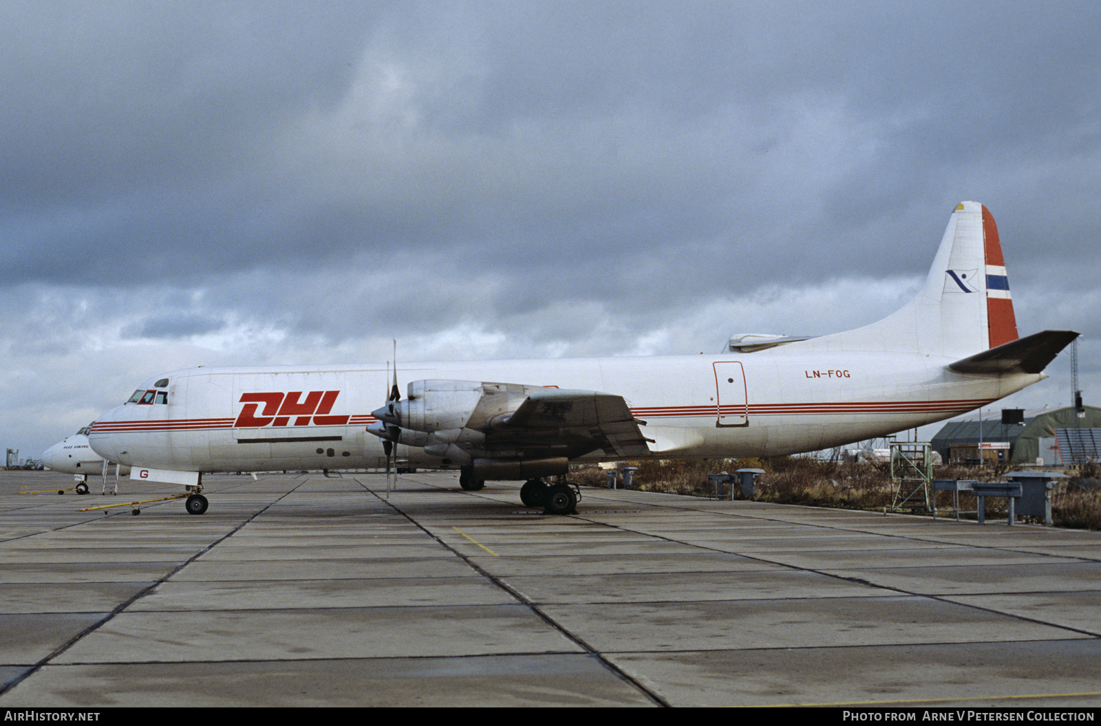 Aircraft Photo of LN-FOG | Lockheed L-188A(F) Electra | DHL Worldwide Express | AirHistory.net #599941