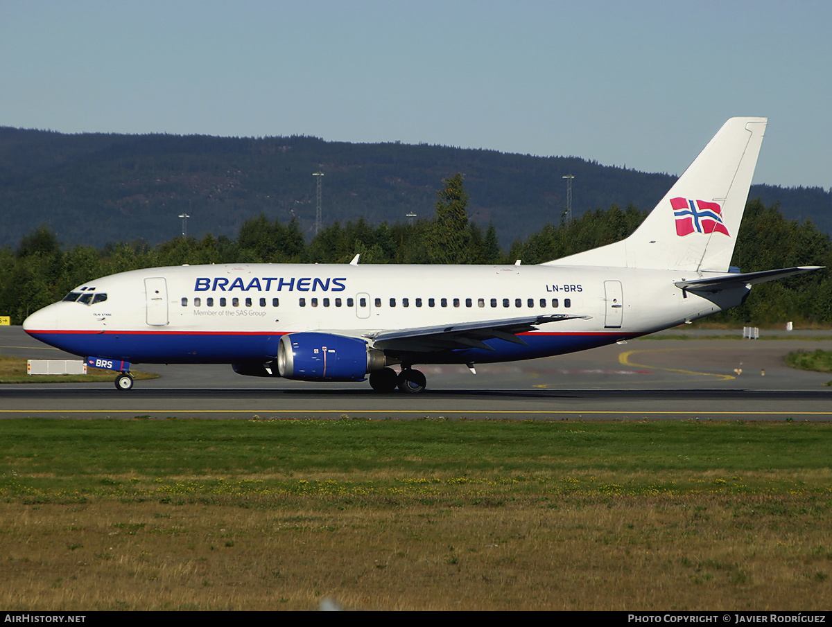 Aircraft Photo of LN-BRS | Boeing 737-505 | Braathens | AirHistory.net #599957