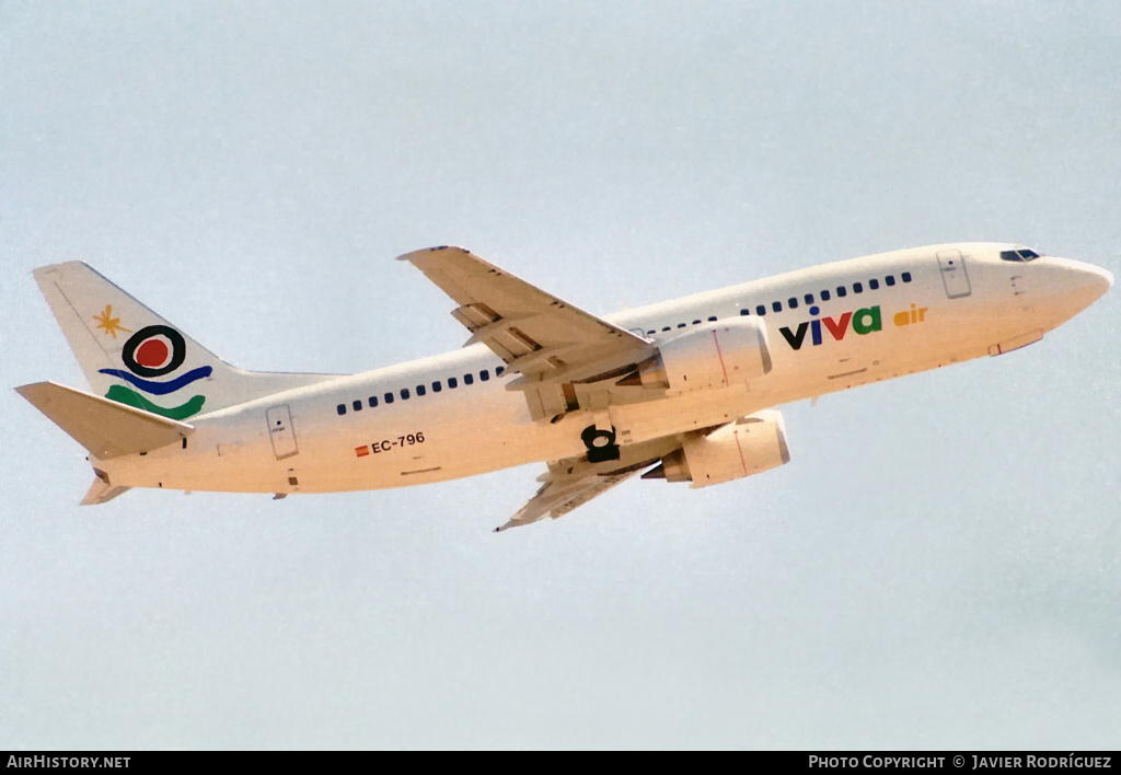 Aircraft Photo of EC-796 | Boeing 737-36E | Viva Air | AirHistory.net #599958