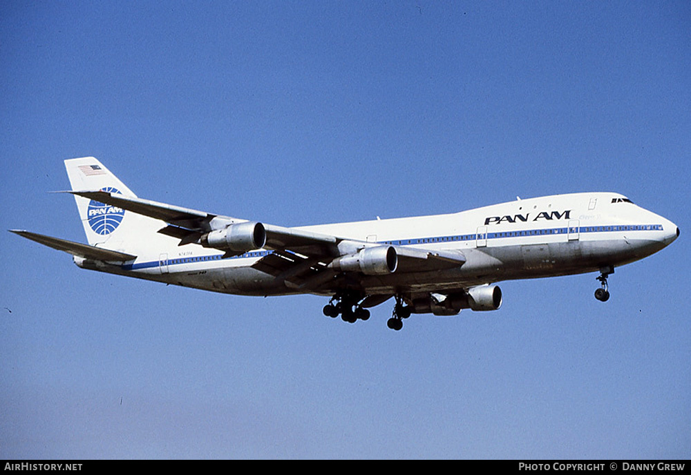 Aircraft Photo of N747PA | Boeing 747-121 | Pan American World Airways - Pan Am | AirHistory.net #599973