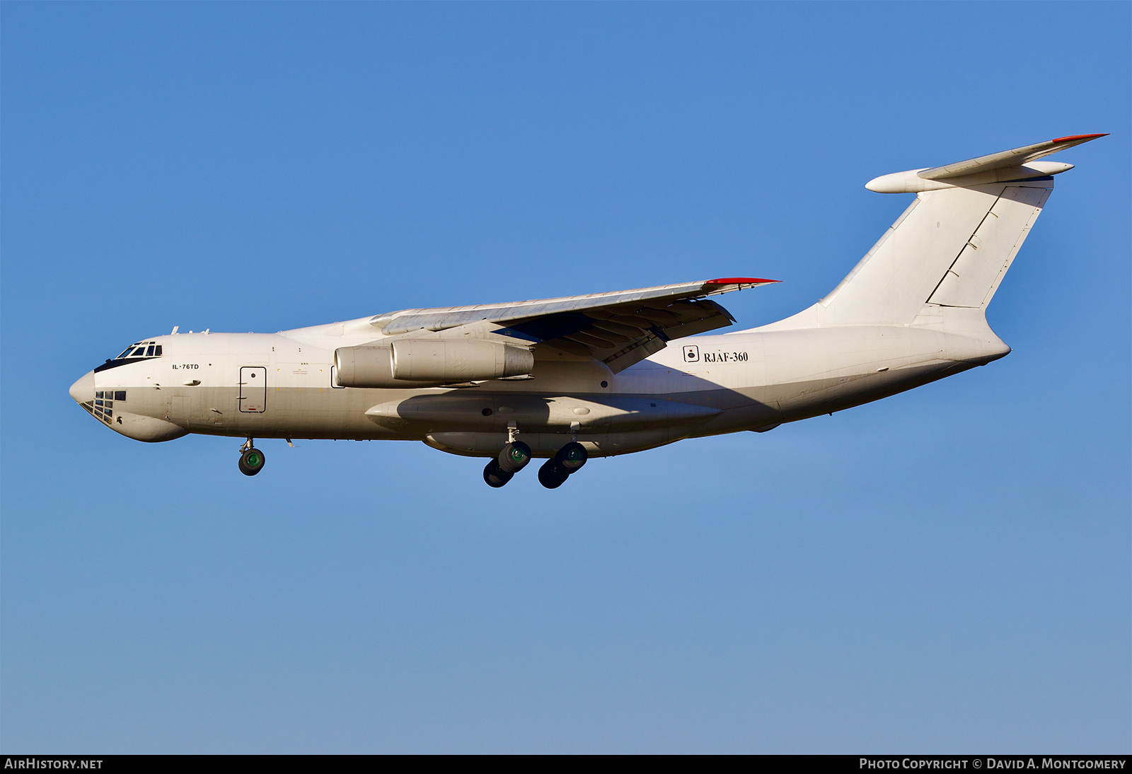 Aircraft Photo of RJAF-360 | Ilyushin Il-76TD | Jordan - Air Force | AirHistory.net #599979