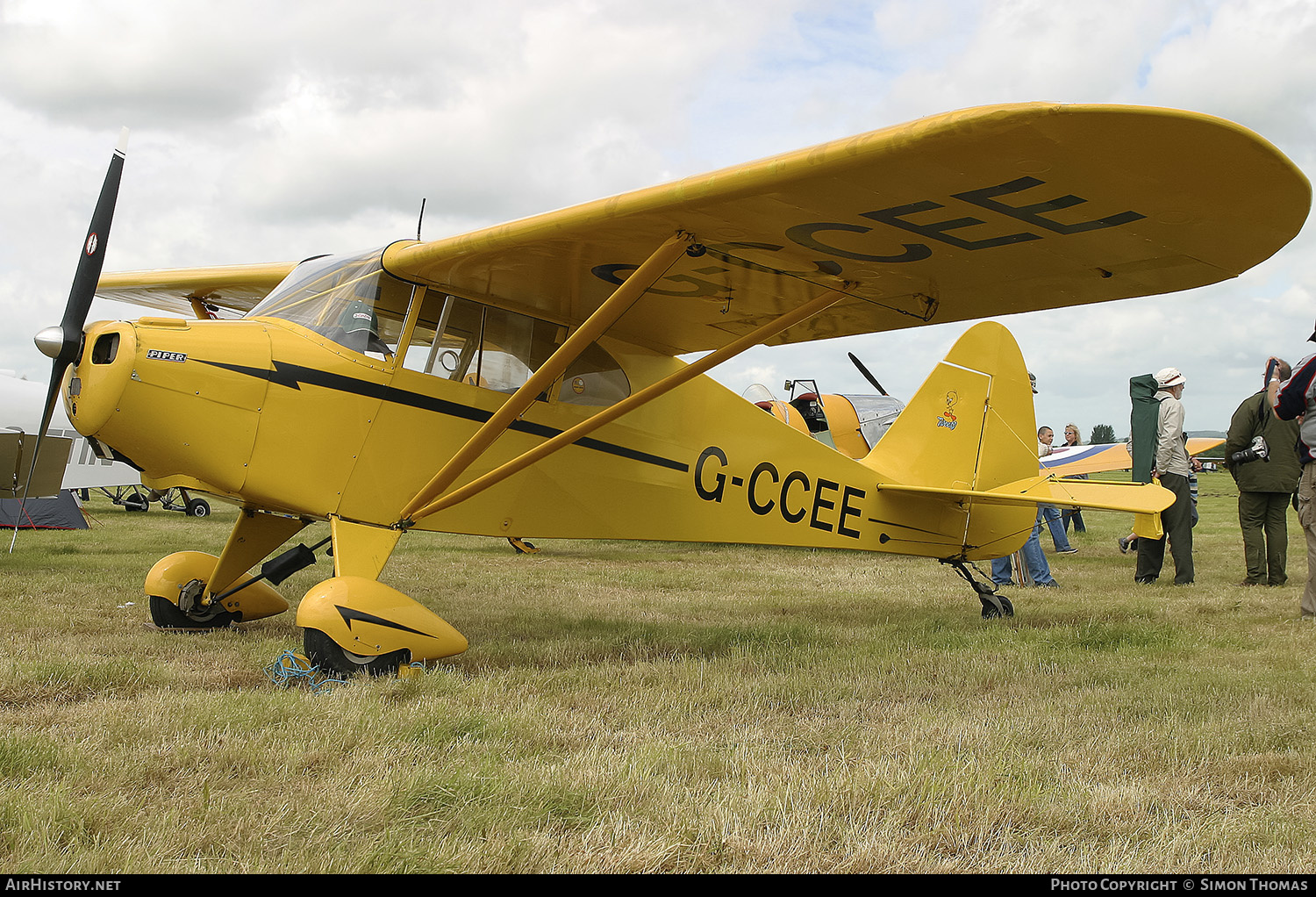 Aircraft Photo of G-CCEE | Piper PA-15 Vagabond | AirHistory.net #600000