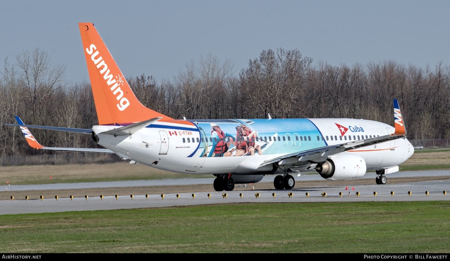 Aircraft Photo of C-FTAH | Boeing 737-8Q8 | Sunwing Airlines | AirHistory.net #600011