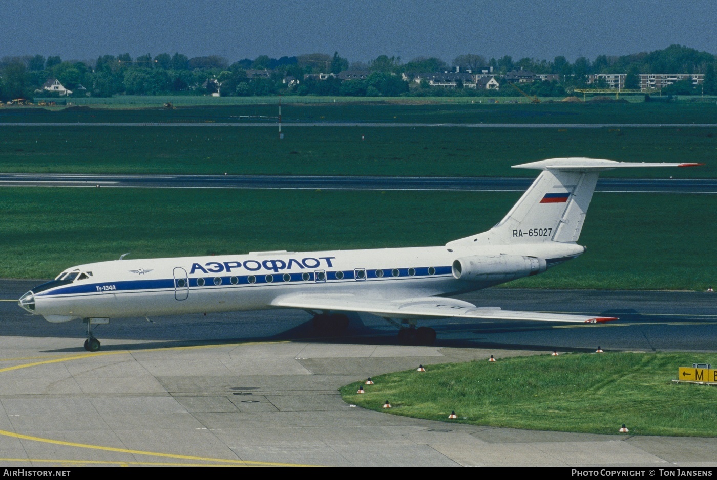 Aircraft Photo of RA-65027 | Tupolev Tu-134A | Aeroflot | AirHistory.net #600013