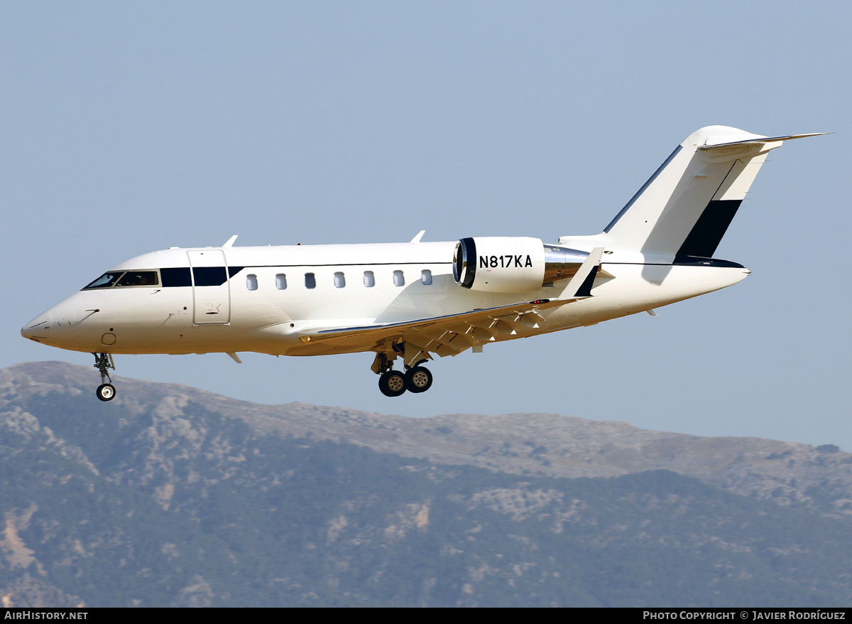 Aircraft Photo of N817KA | Bombardier Challenger 650 (CL-600-2B16) | AirHistory.net #600027