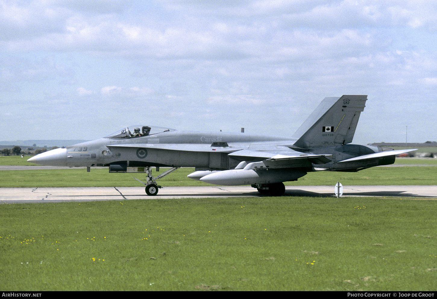 Aircraft Photo of 188739 | McDonnell Douglas CF-188A Hornet | Canada - Air Force | AirHistory.net #600032