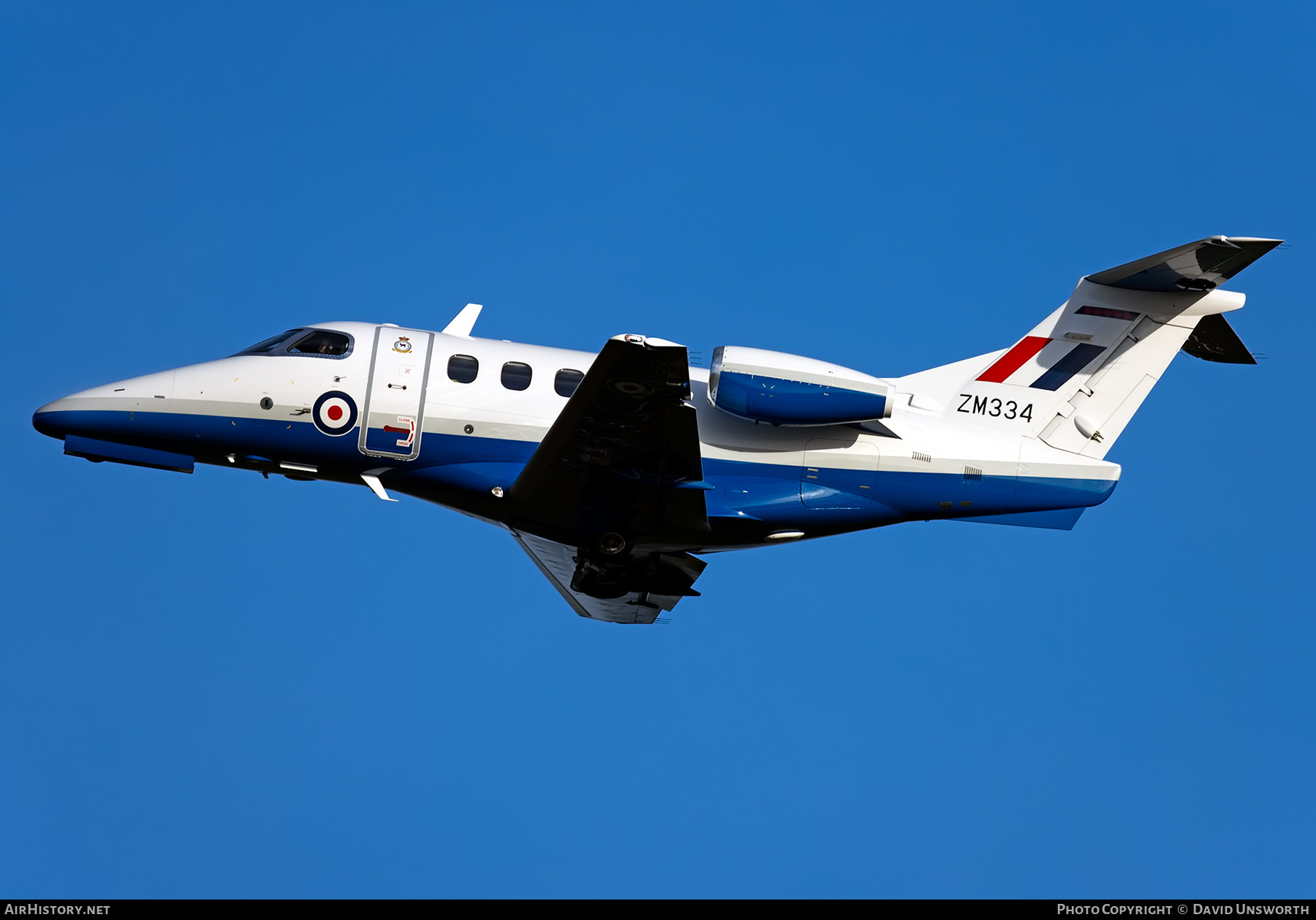 Aircraft Photo of ZM334 | Embraer EMB-500 Phenom 100 | UK - Air Force | AirHistory.net #600035