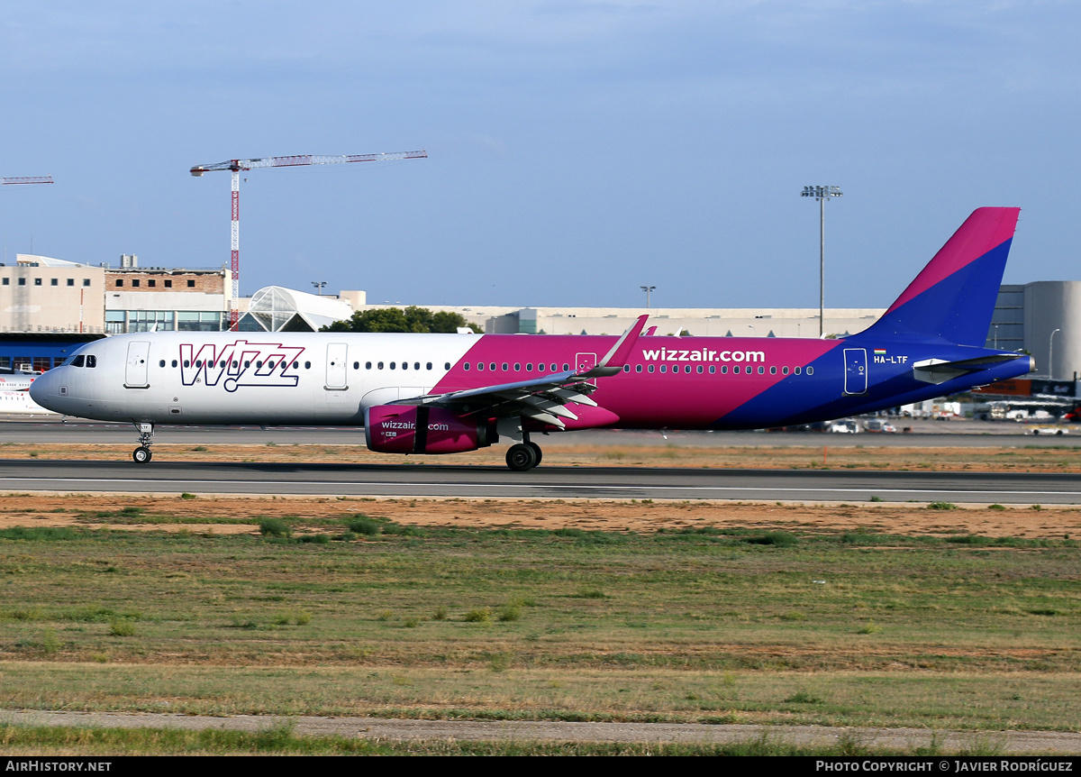Aircraft Photo of HA-LTF | Airbus A321-231 | Wizz Air | AirHistory.net #600039