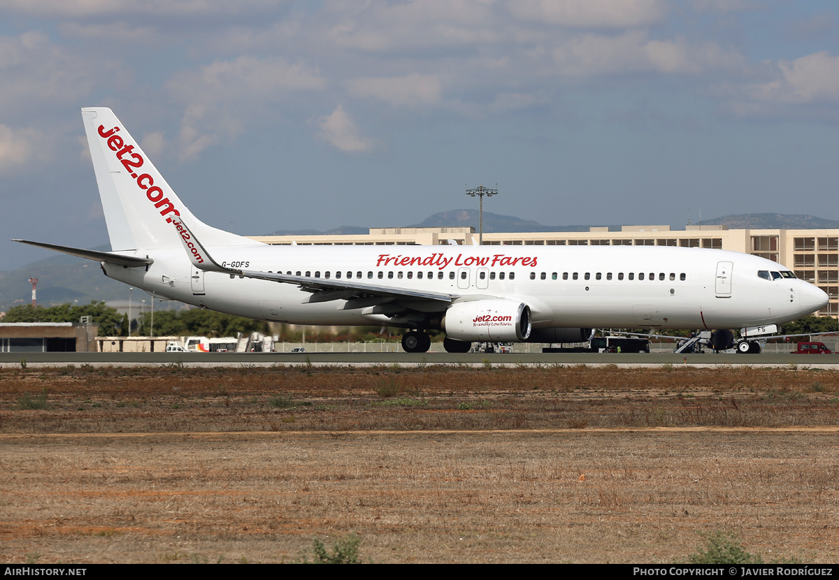 Aircraft Photo of G-GDFS | Boeing 737-86N | Jet2 | AirHistory.net #600041