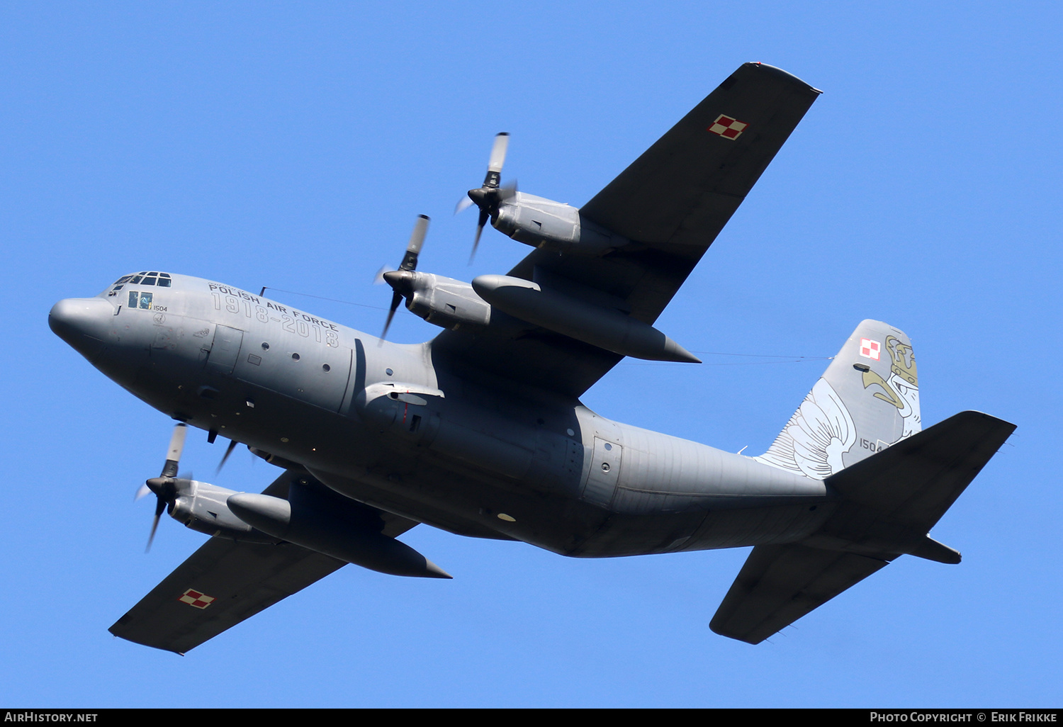 Aircraft Photo of 1504 | Lockheed C-130E Hercules (L-382) | Poland - Air Force | AirHistory.net #600046