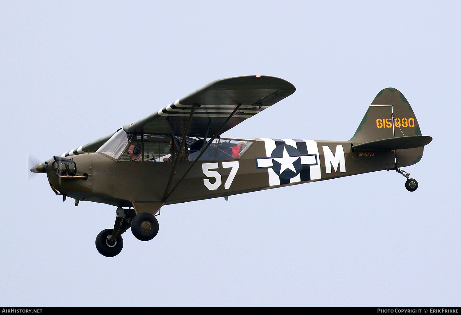 Aircraft Photo of SP-SAVO / 615890 | Piper L-4H Grasshopper (J-3C) | USA - Air Force | AirHistory.net #600059