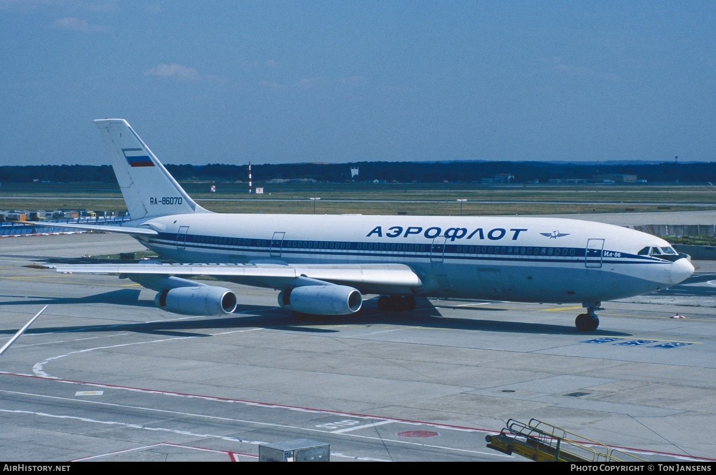 Aircraft Photo of RA-86070 | Ilyushin Il-86 | Aeroflot | AirHistory.net #600060