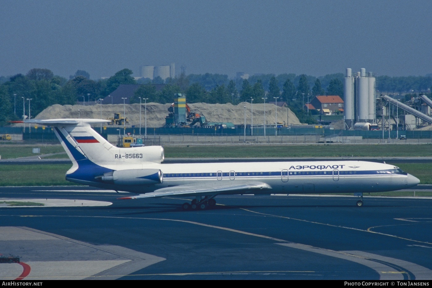 Aircraft Photo of RA-85663 | Tupolev Tu-154M | Aeroflot | AirHistory.net #600062