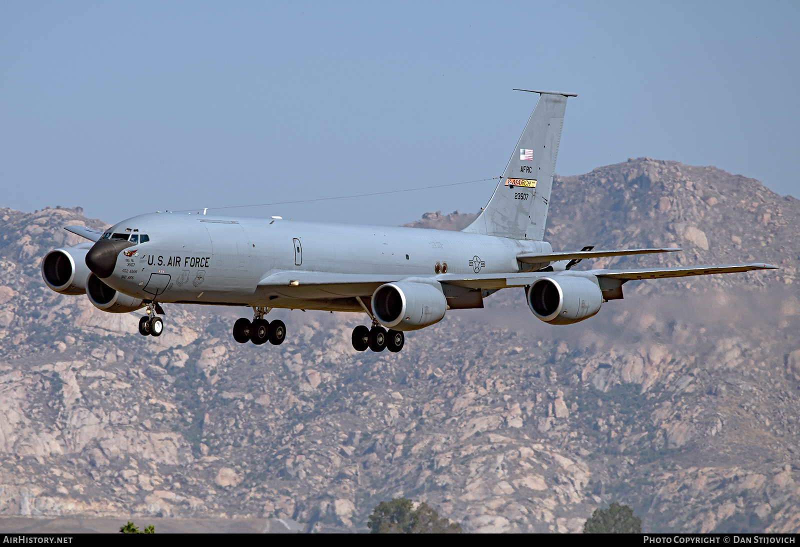 Aircraft Photo of 62-3507 / 23507 | Boeing KC-135R Stratotanker | USA - Air Force | AirHistory.net #600065
