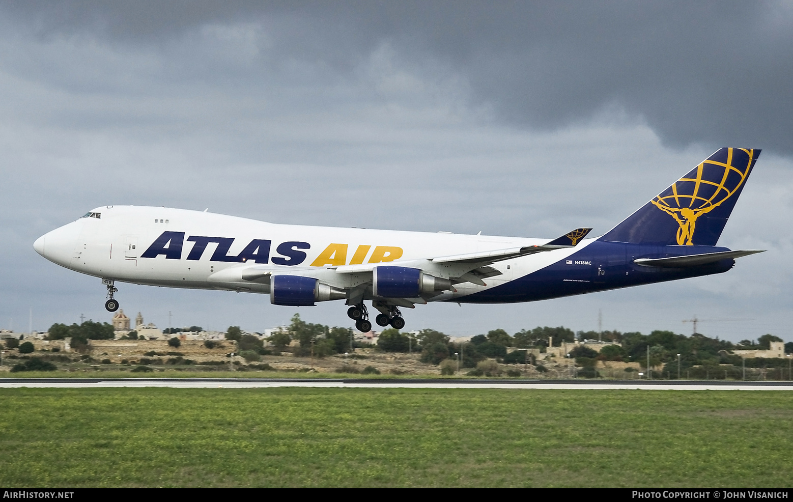 Aircraft Photo of N415MC | Boeing 747-47UF/SCD | Atlas Air | AirHistory.net #600067