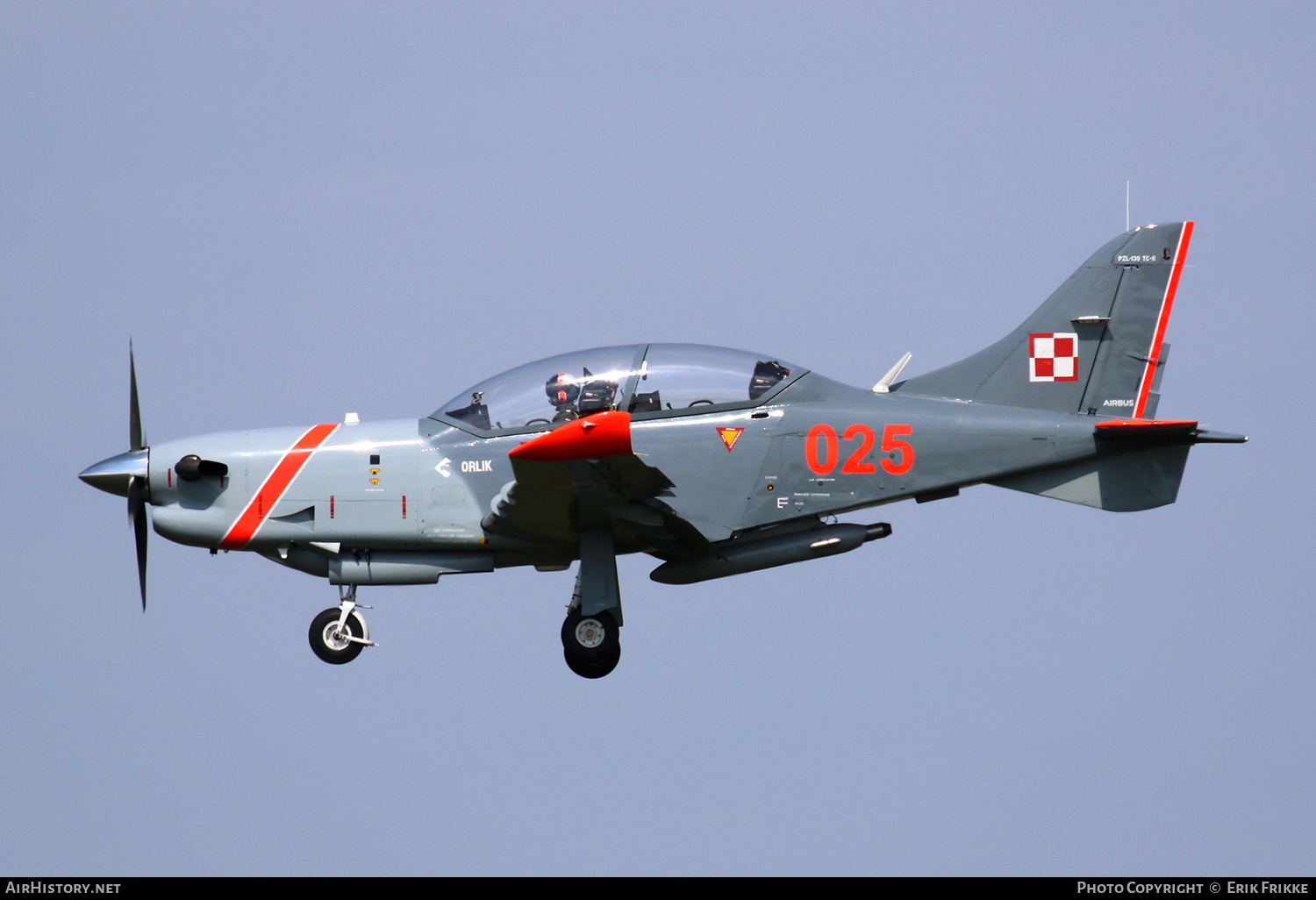 Aircraft Photo of 025 | PZL-Okecie PZL-130TC-2 Turbo Orlik | Poland - Air Force | AirHistory.net #600071
