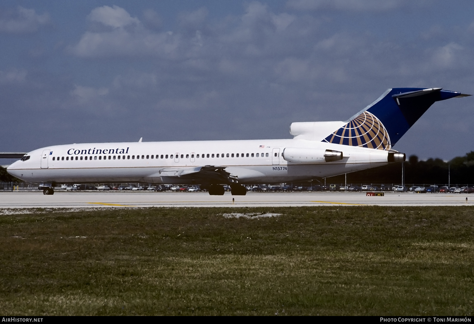 Aircraft Photo of N15774 | Boeing 727-227/Adv | Continental Airlines | AirHistory.net #600072