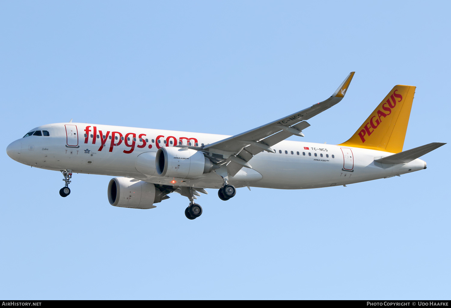 Aircraft Photo of TC-NCS | Airbus A320-251N | Pegasus Airlines | AirHistory.net #600153
