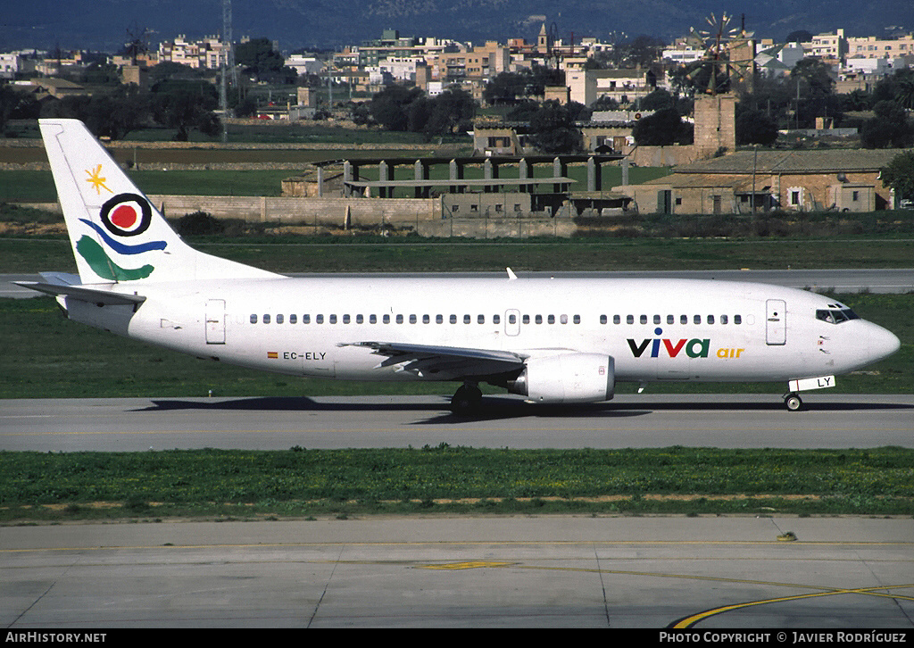 Aircraft Photo of EC-ELY | Boeing 737-3K9 | Viva Air | AirHistory.net #600163