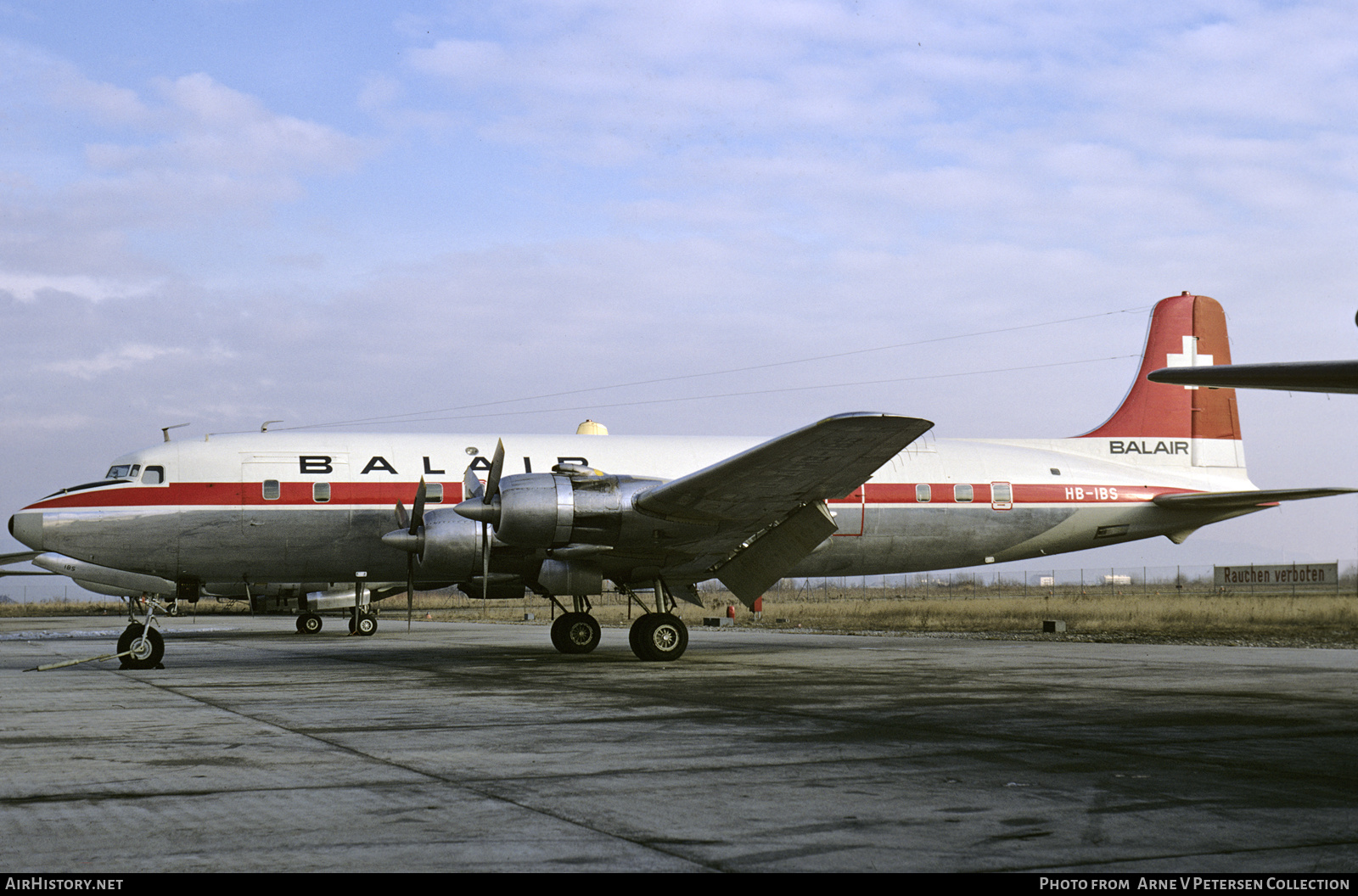 Aircraft Photo of HB-IBS | Douglas DC-6C | Balair | AirHistory.net #600169