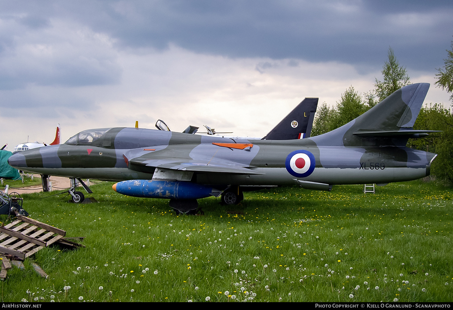 Aircraft Photo of XL569 | Hawker Hunter T7 | UK - Air Force | AirHistory.net #600186