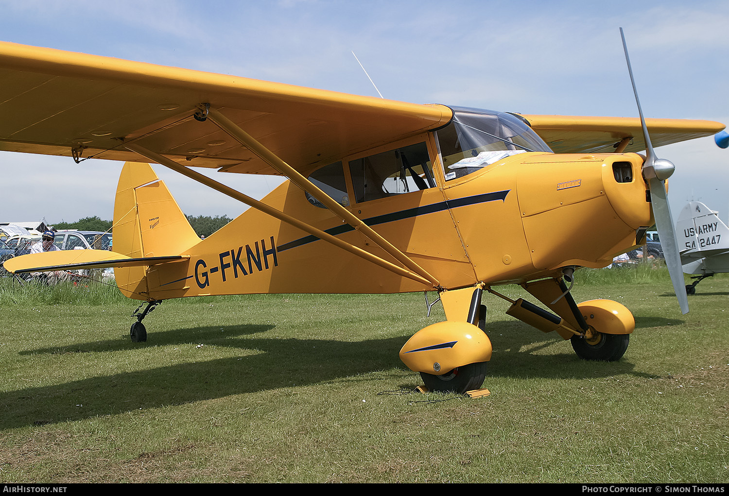 Aircraft Photo of G-FKNH | Piper PA-15 Vagabond | AirHistory.net #600201