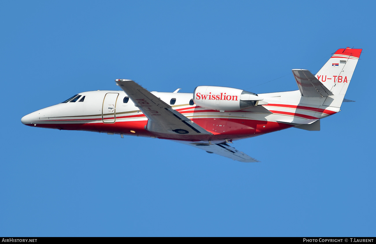 Aircraft Photo of YU-TBA | Cessna 560XL Citation XLS+ | SwissLion | AirHistory.net #600206