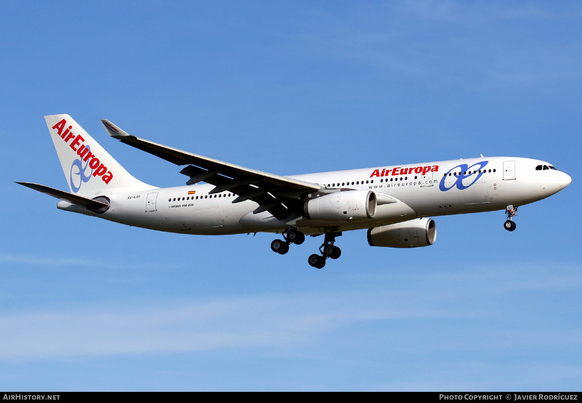 Aircraft Photo of EC-LQO | Airbus A330-243 | Air Europa | AirHistory.net #600208