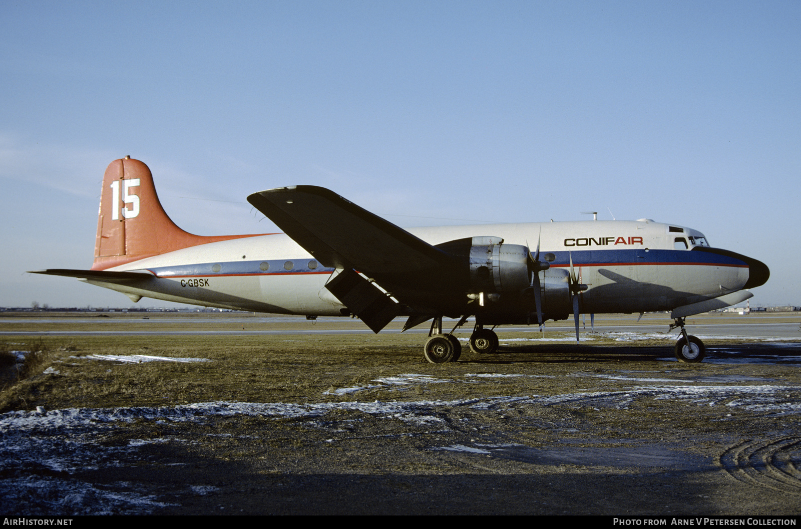 Aircraft Photo of C-GBSK | Douglas C-54G Skymaster | Conifair Aviation | AirHistory.net #600214