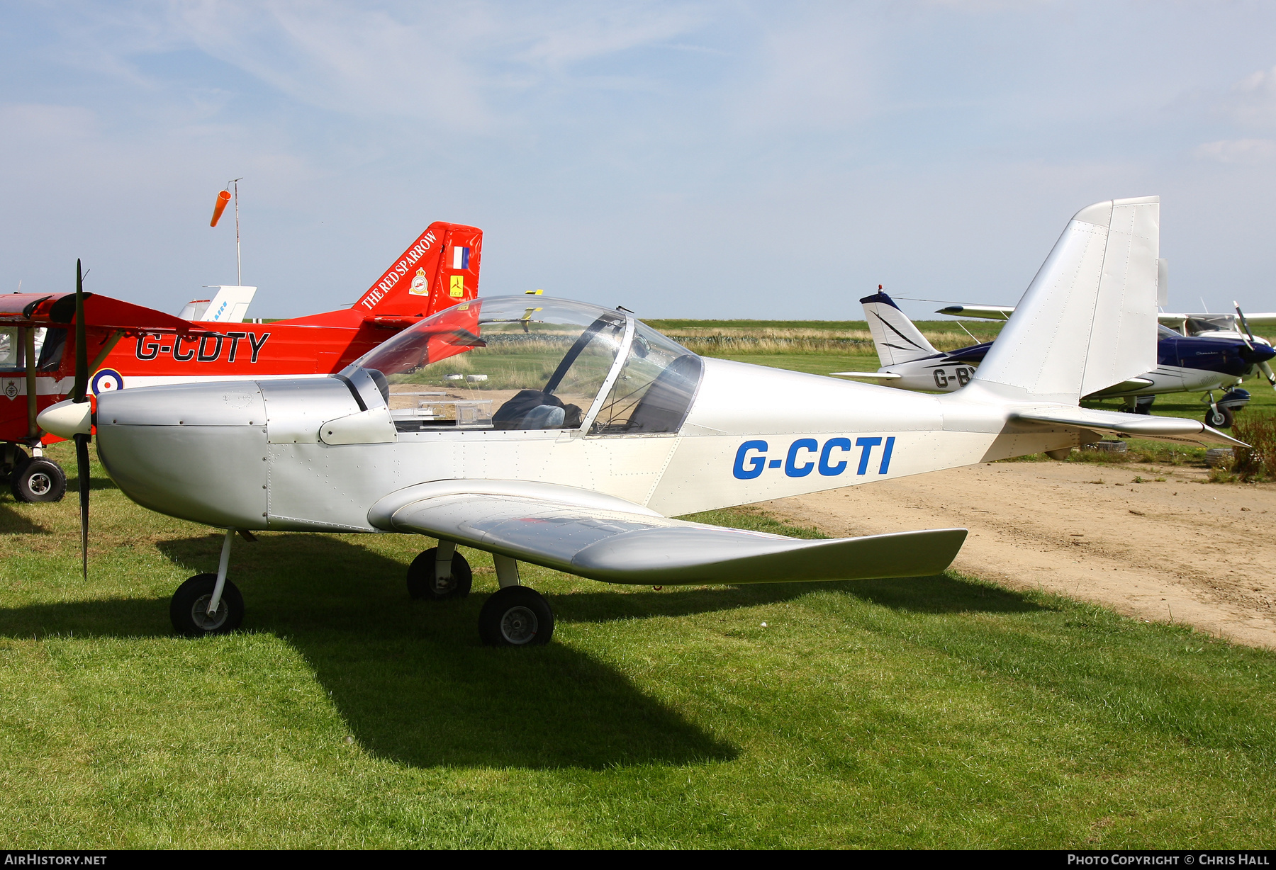 Aircraft Photo of G-CCTI | Cosmik EV-97 TeamEurostar UK | AirHistory.net #600240