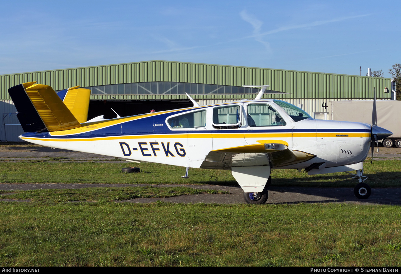 Aircraft Photo of D-EFKG | Beech V35B Bonanza | AirHistory.net #600248
