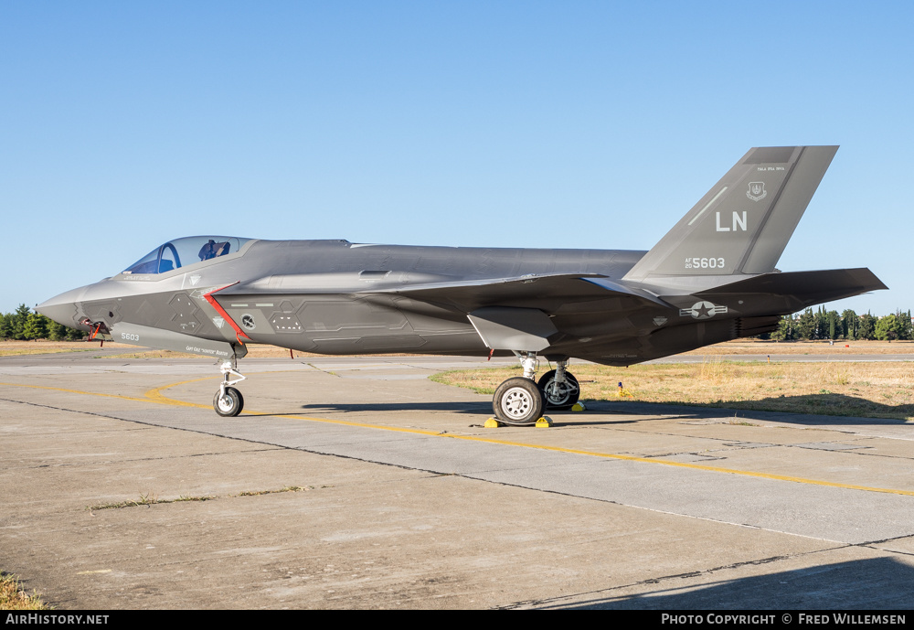 Aircraft Photo of 20-5603 | Lockheed Martin F-35A Lightning II | USA - Air Force | AirHistory.net #600251